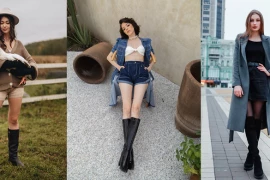 Trendy Winter Knee-High Boots Outfits We're Seeing Everywhere