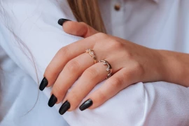 14 Black French Tip Nails Design That You Can Apply