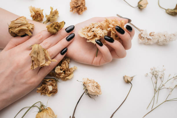 10 Bold And Beautiful Black Nail Designs To Try Today