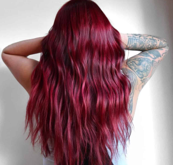 6 Stunning Dark Red Hair Styles To Enhance Your Bold Look