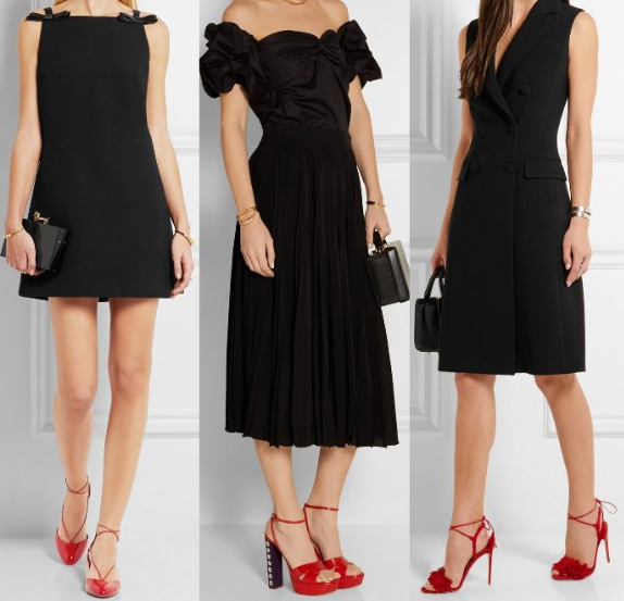 Top Black Dress With Red Heels Combo You Need To Recreate