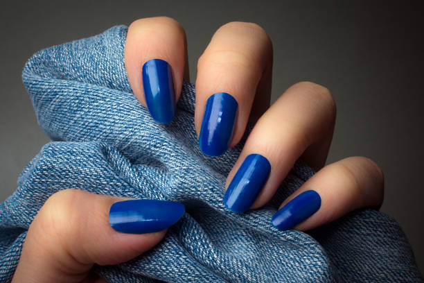 Beautiful Royal Blue Nails We're Loving Right Now